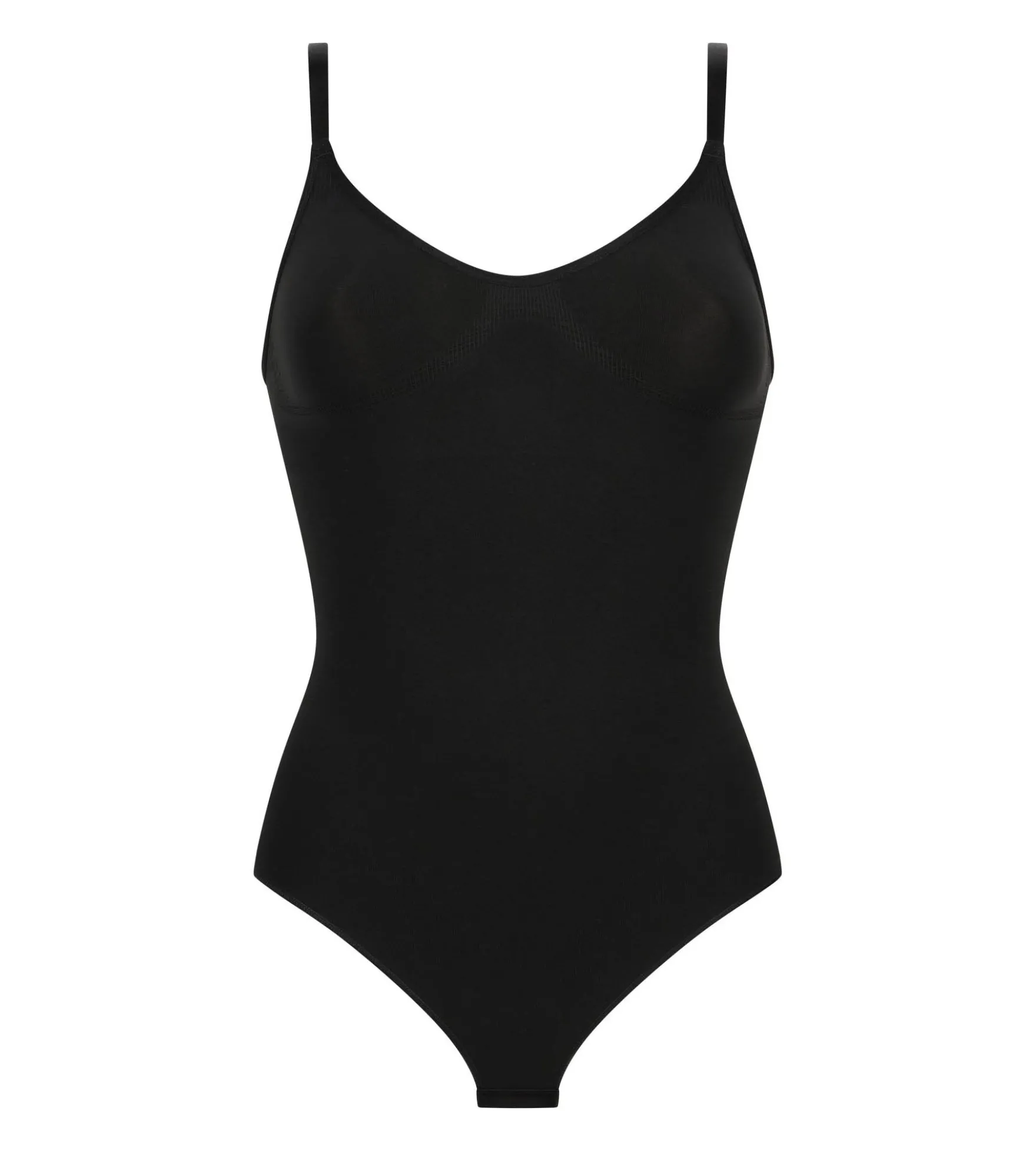 Body femme invisible et sculptant Noir Dim Silhouette Seconde peau