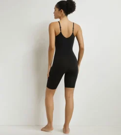 Body short femme sans armature Noir Dim Silhouette Seconde peau