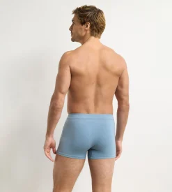 Boxer homme à ceinture élastique poudre azur Gentleman