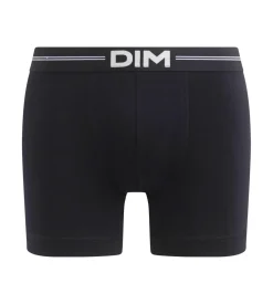Boxer homme en coton modal à coutures plates Noir Dim Icons Essentiel