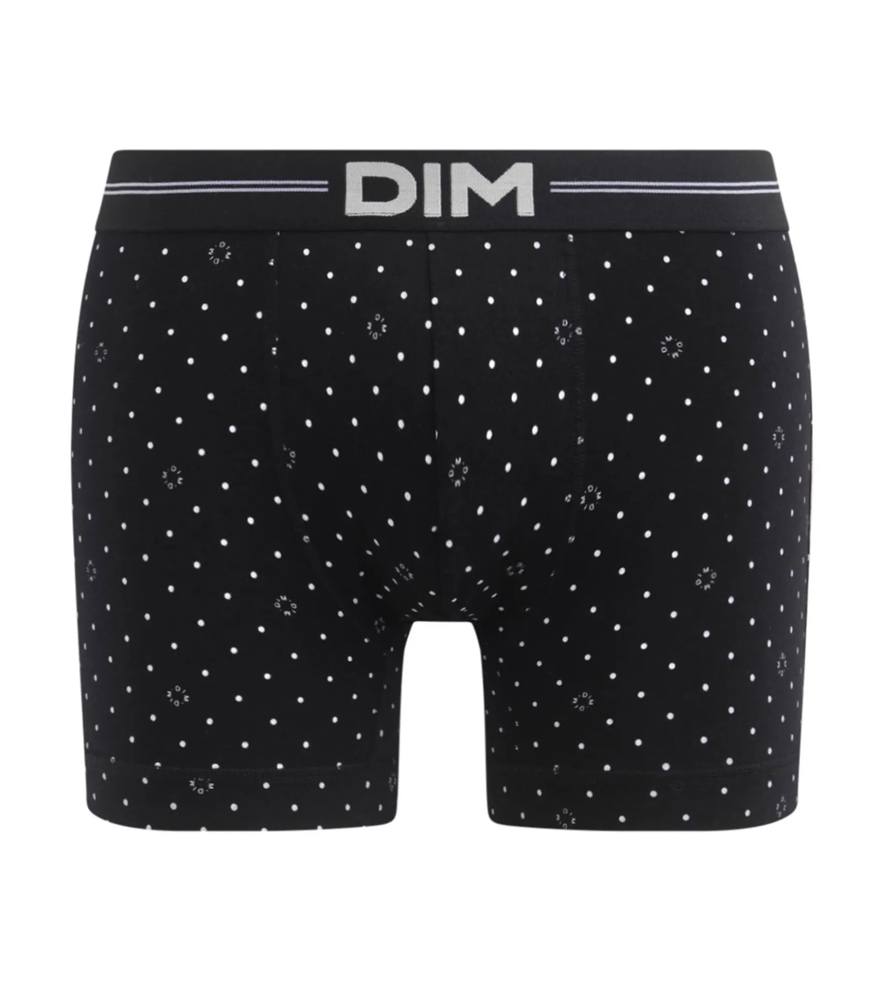 Boxer homme en coton modal à motif logomania Noir Dim Icons Essentiel