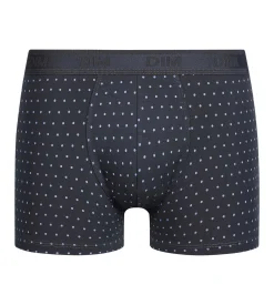 Boxer homme en coton stretch Lavande à pois Dim Fancy