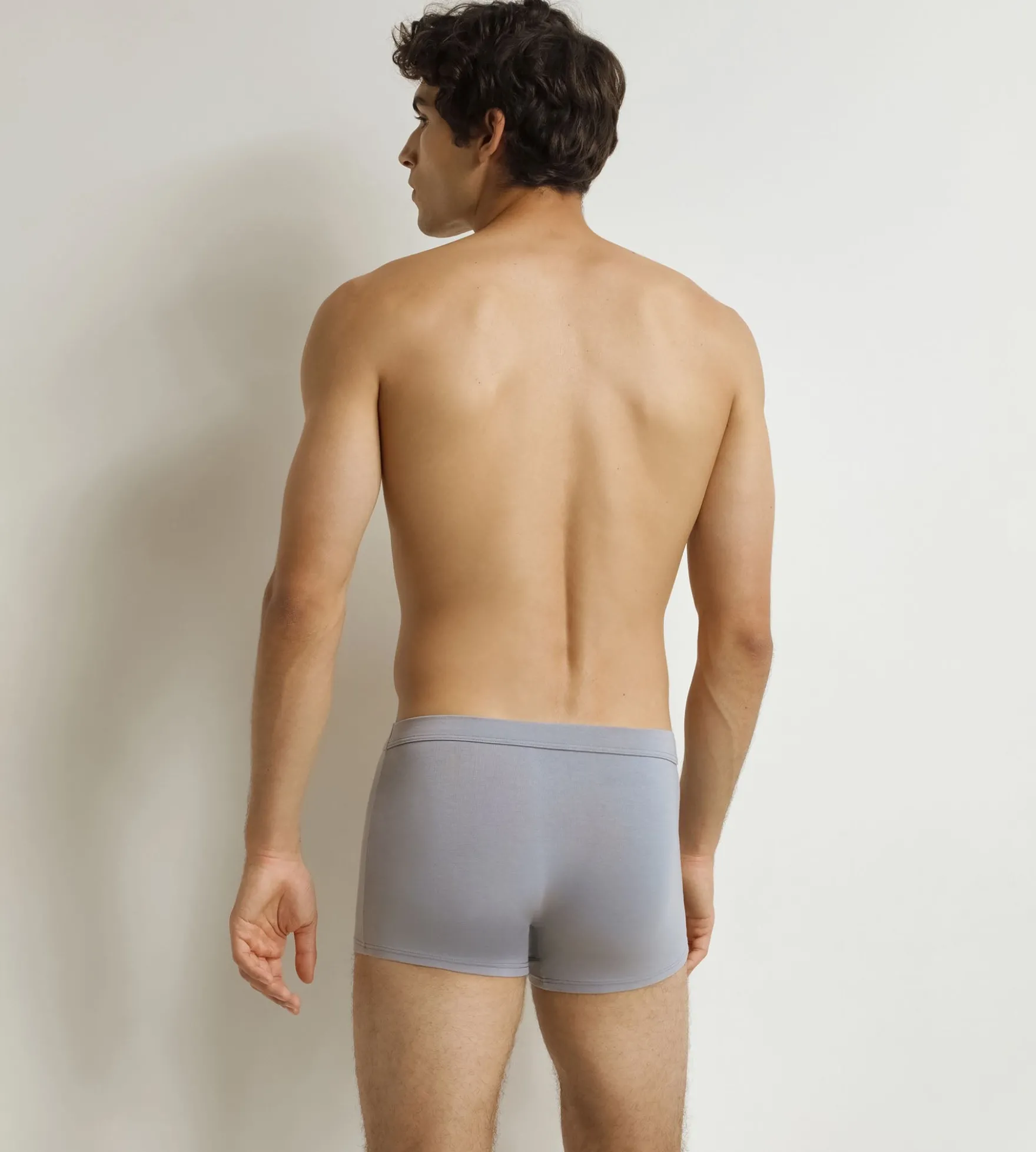 Boxer homme Gris Classic Coton