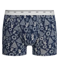Boxer homme imprimé bleu Trendy