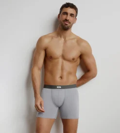 Boxer homme long en coton Acier Dim Trendy