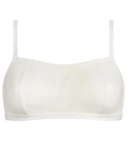 Bralette femme sans armatures Blanc Dim Bloom