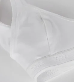 Brassière de sport blanche DIM Pocket Micro Girl