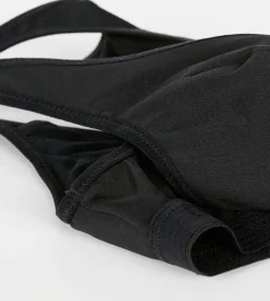 Brassière de sport noire DIM Pocket Micro Girl