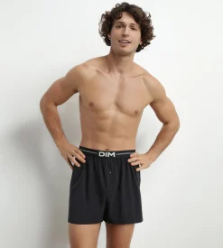 Caleçon homme en coton Noir Dim Icons Essentiel