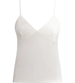 Caraco femme col V en jersey Ivoire Dim Nightwear