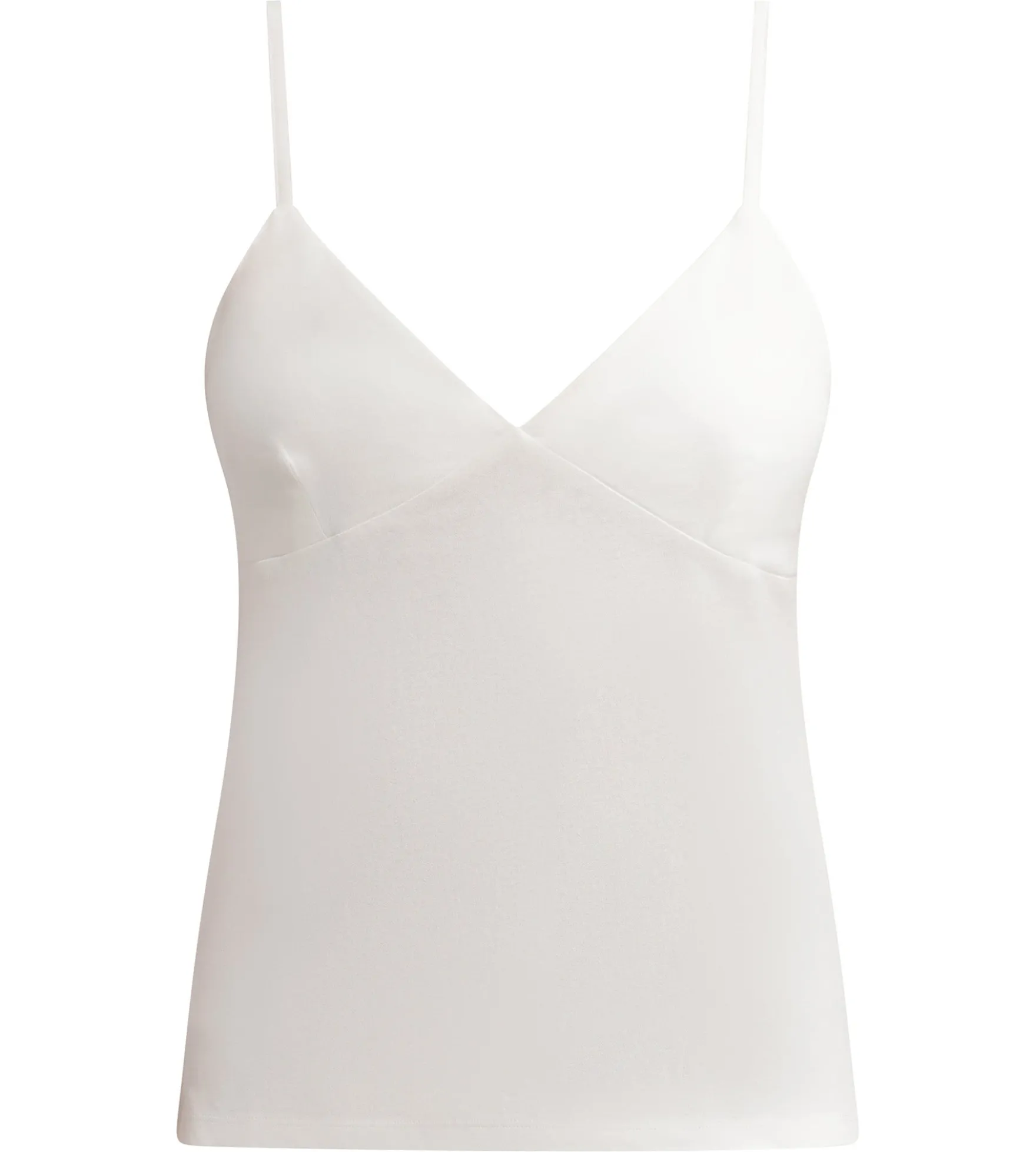 Caraco femme col V en jersey Ivoire Dim Nightwear