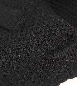 Chaussettes femme en viscose noire effet gaufré Dim Style