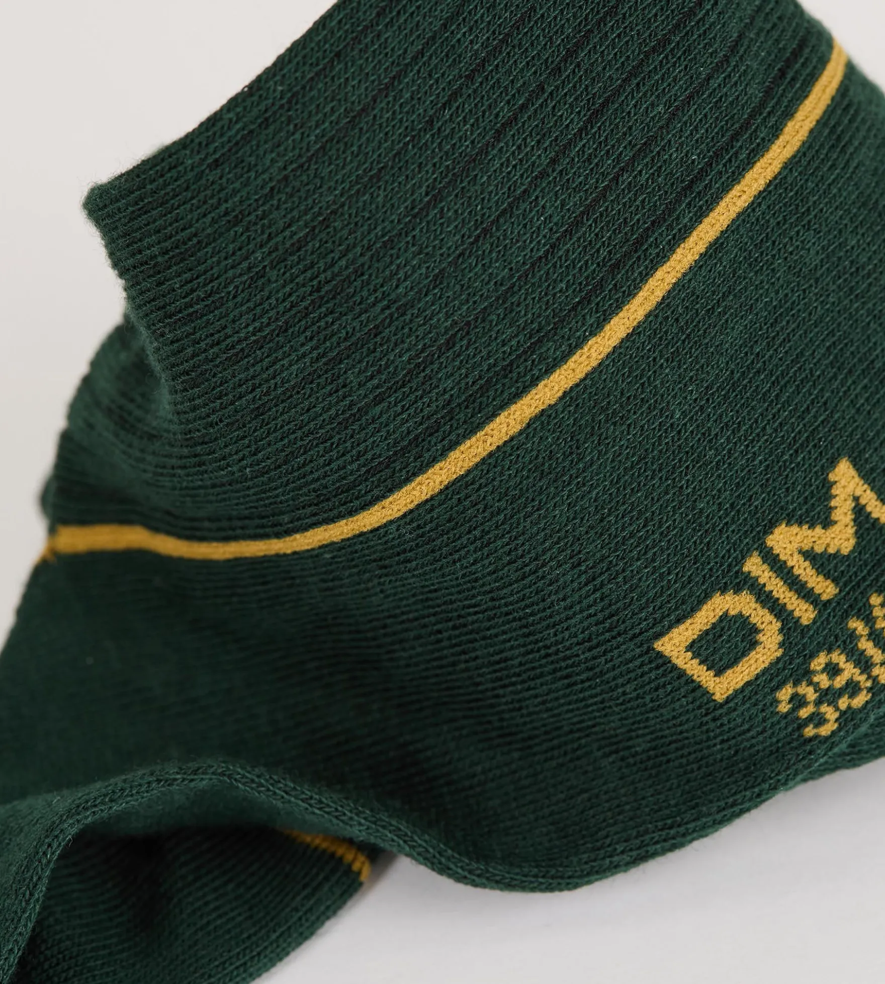 Chaussettes homme coton vert olive La Mode Côtelée
