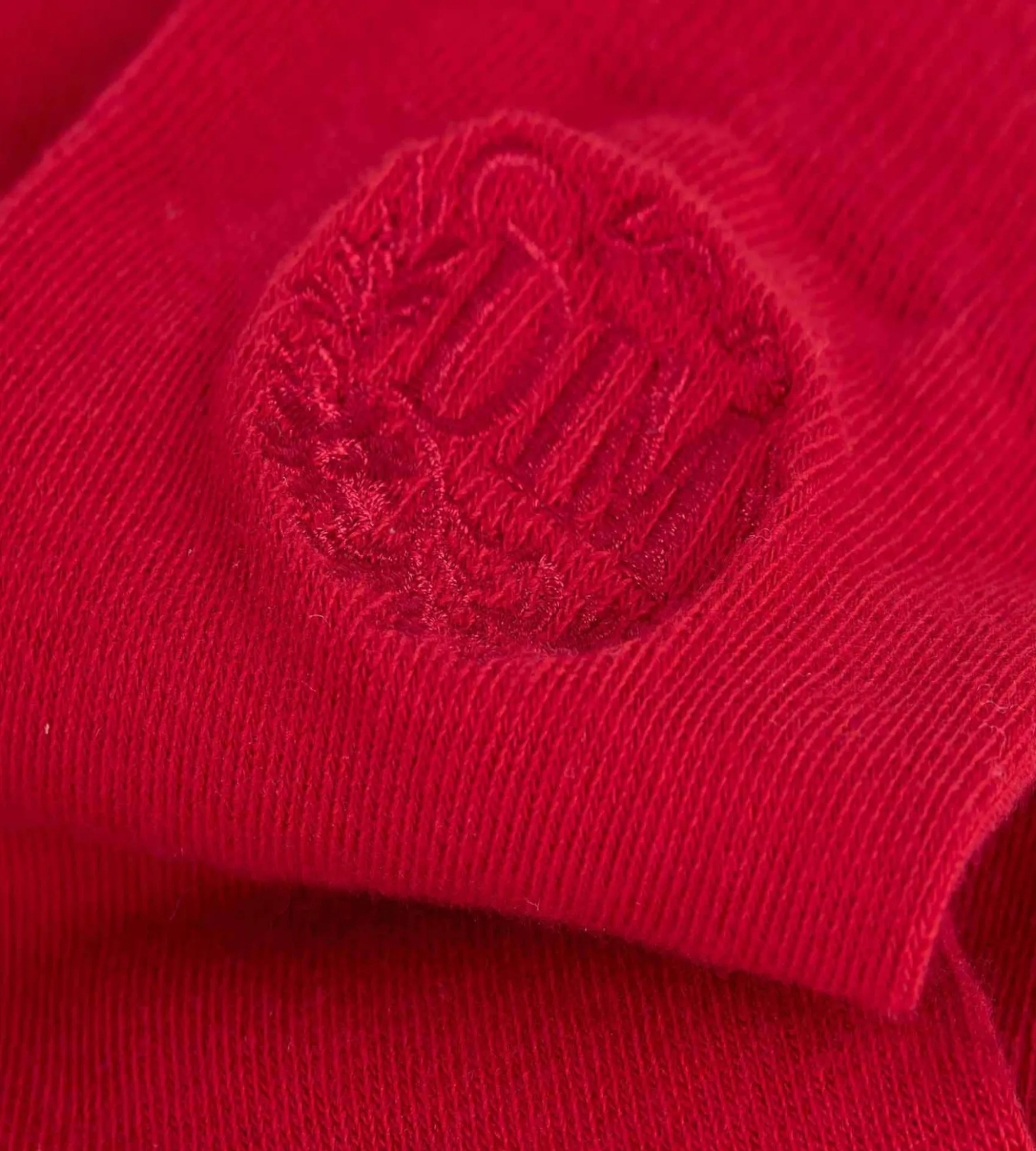 Chaussettes pour homme rouge Coton Fancy
