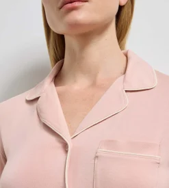 Chemise de pyjama rose poudré Soft Blush