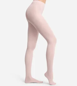 Collant avec ceinture confort rose ballet 50D Opaque Velouté