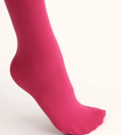 Collant fuchsia opaque 50D Dim x Ines de la Fressange