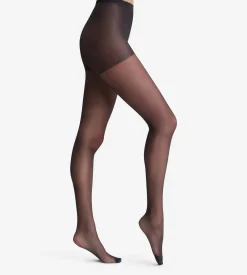 Collant voile transparent noir Body Touch Dim 17D