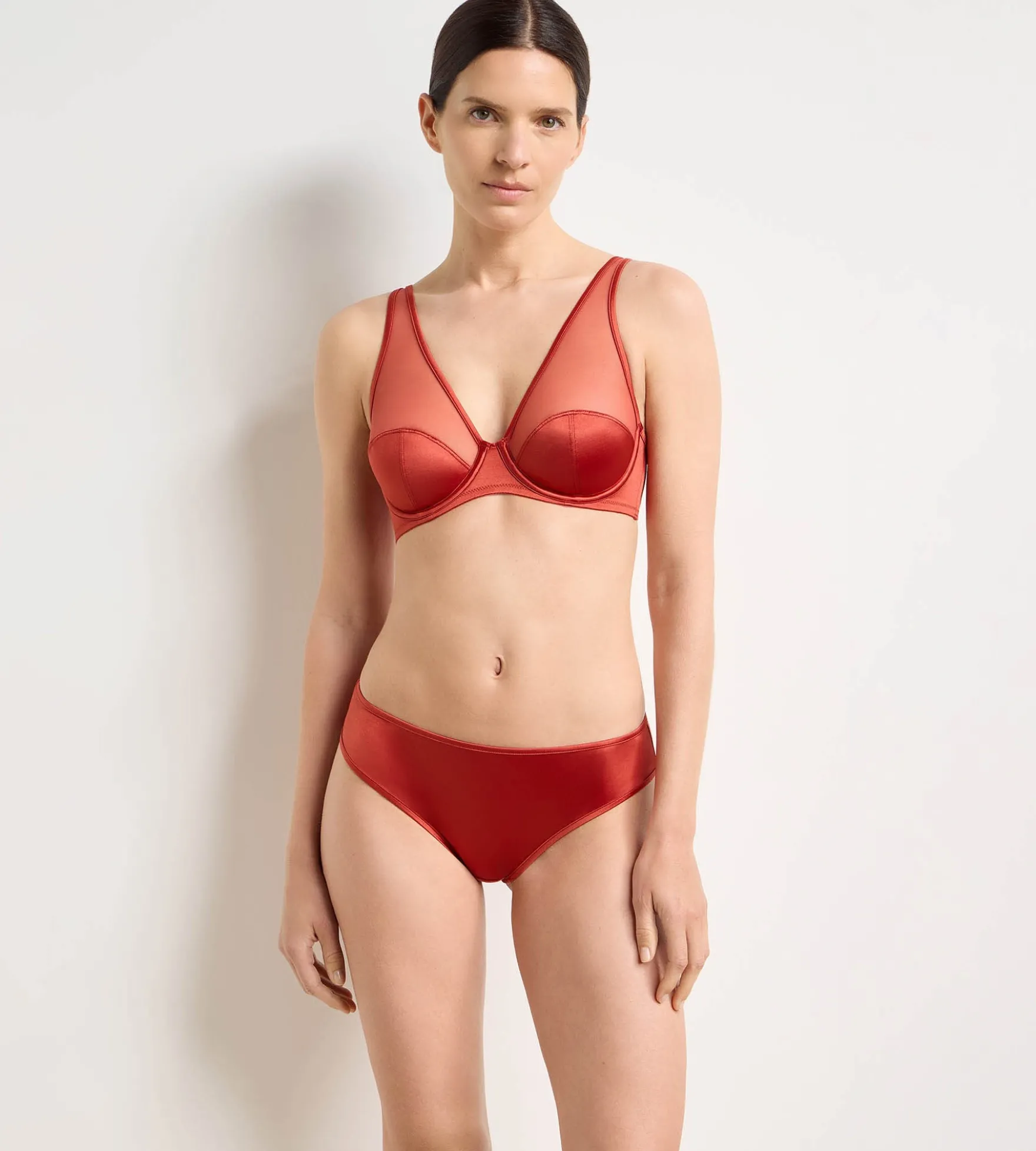 Culotte cannelle épicée Dim x Ines de la Fressange