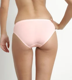 Culotte en microfibre rose ballerine InvisiFree de Dim
