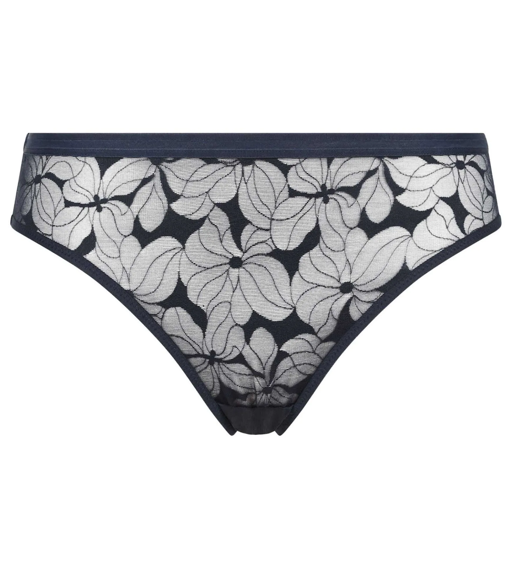 Culotte femme Bleu à fleurs Dim Bloom