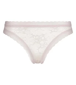 Culotte femme en dentelle florale Lilas Dim Romance