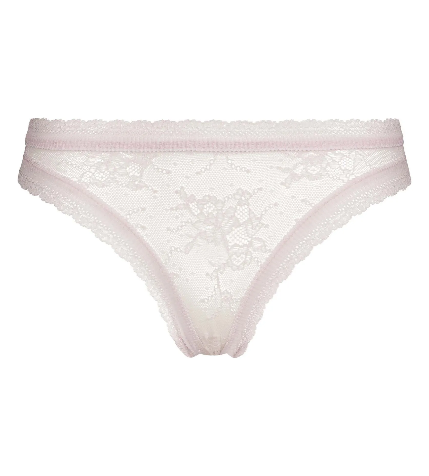 Culotte femme en dentelle florale Lilas Dim Romance
