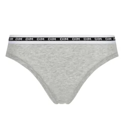 Culotte femme Gris Chiné ceinture fine Dim Icons