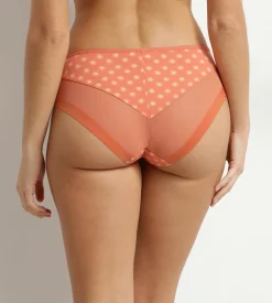 Culotte femme microfibre et tulle motif soleil Dim Generous