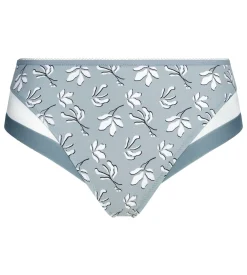 Culotte femme microfibre et tulle Sauge fleurie Dim Generous
