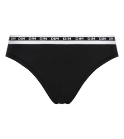 Culotte femme Noire ceinture fine Dim Icons