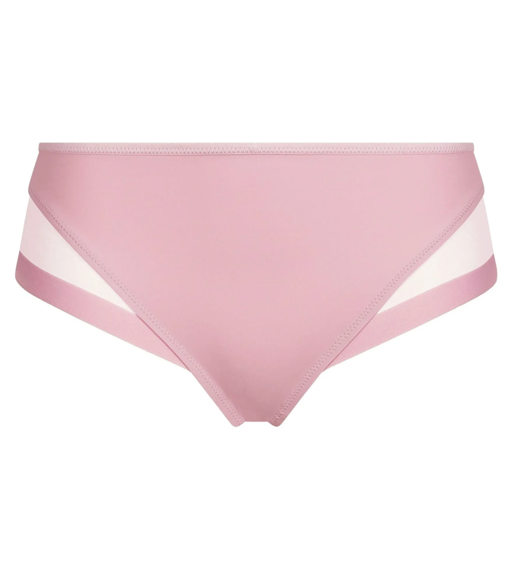 Culotte femme semi-transparente Rose Fleuri Dim Generous