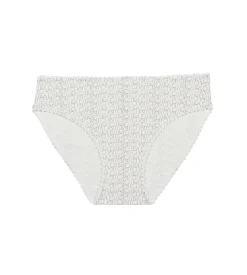 Culotte fille blanche imprimé logo - Dim Touch