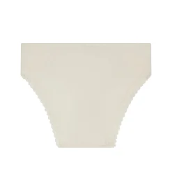 Culotte fille en microfibre et dentelle Ivoire Daily