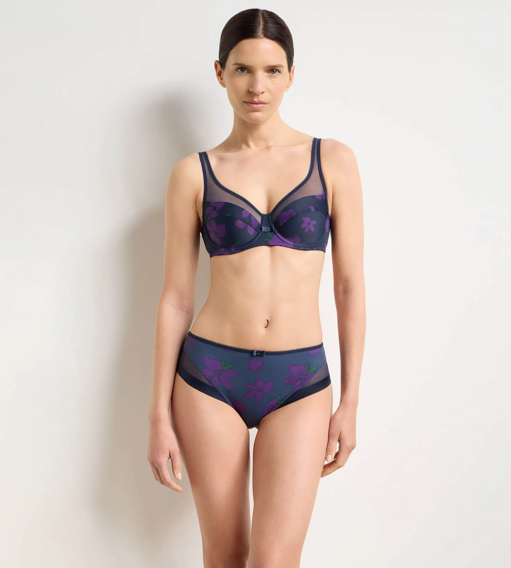 Culotte floral violet Generous Classic