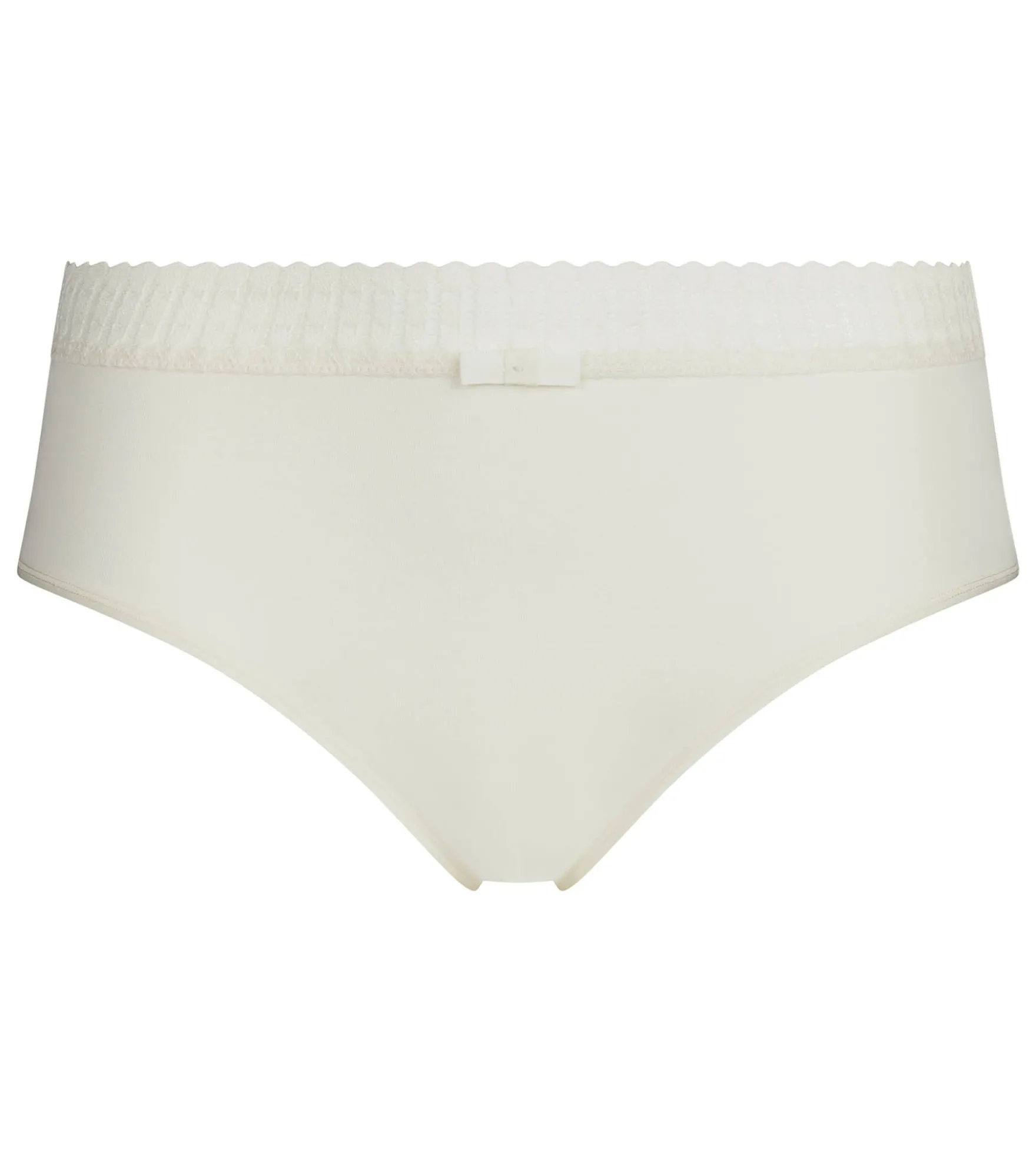 Culotte haute femme en coton Ivoire Daily Coton