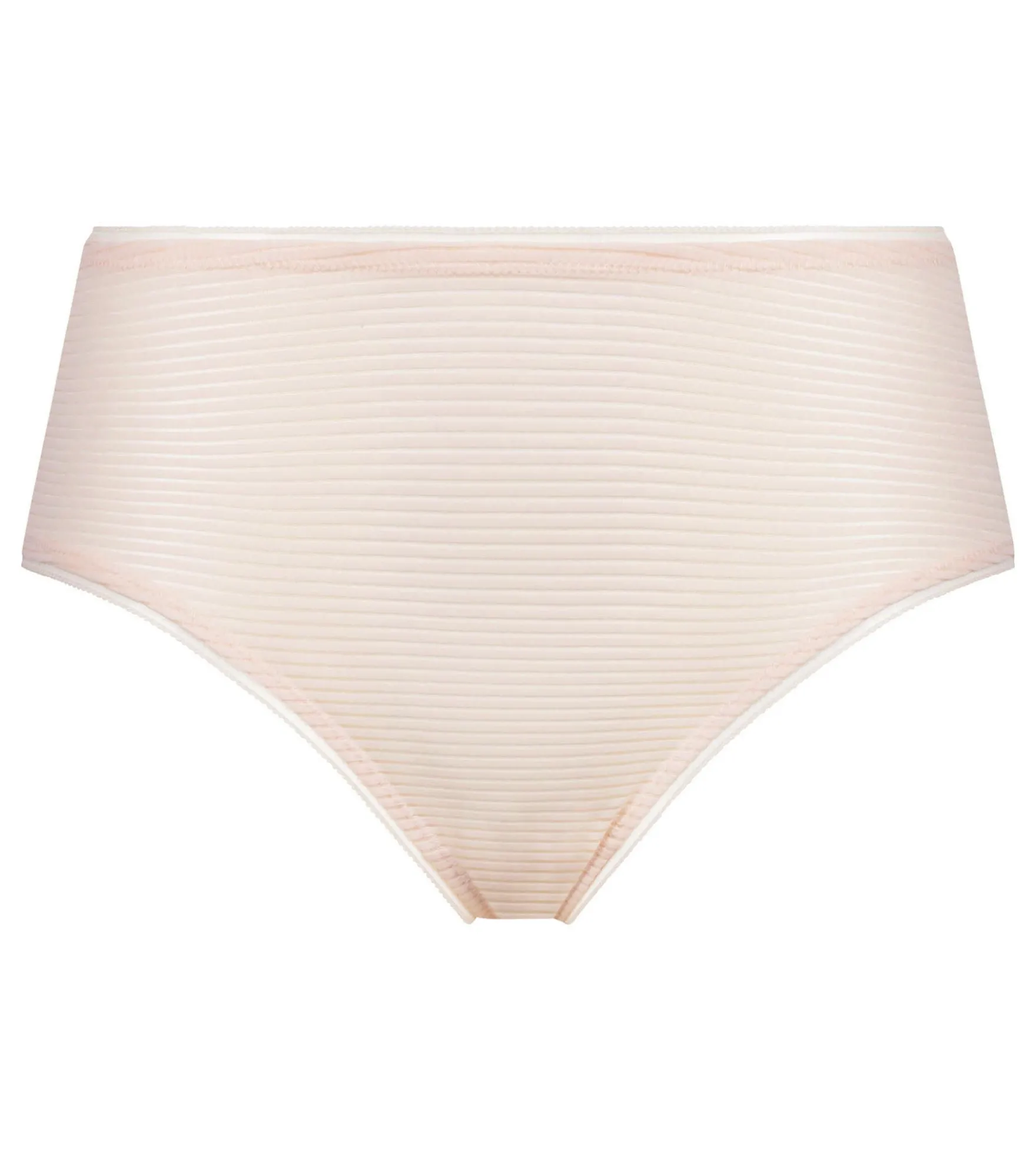 Culotte haute femme à rayures Rose Dim x Ines de La Fressange