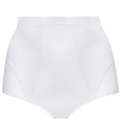 Culotte haute ventre plat Blanche Femme Dim Silhouette Élégance