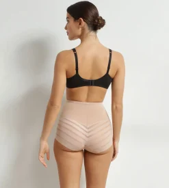 Culotte haute ventre plat Nude Femme Dim Silhouette Élégance