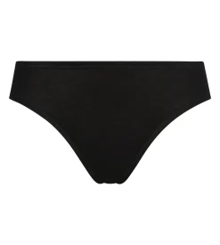 Culotte midi pour femme en coton Noir Dim Daily