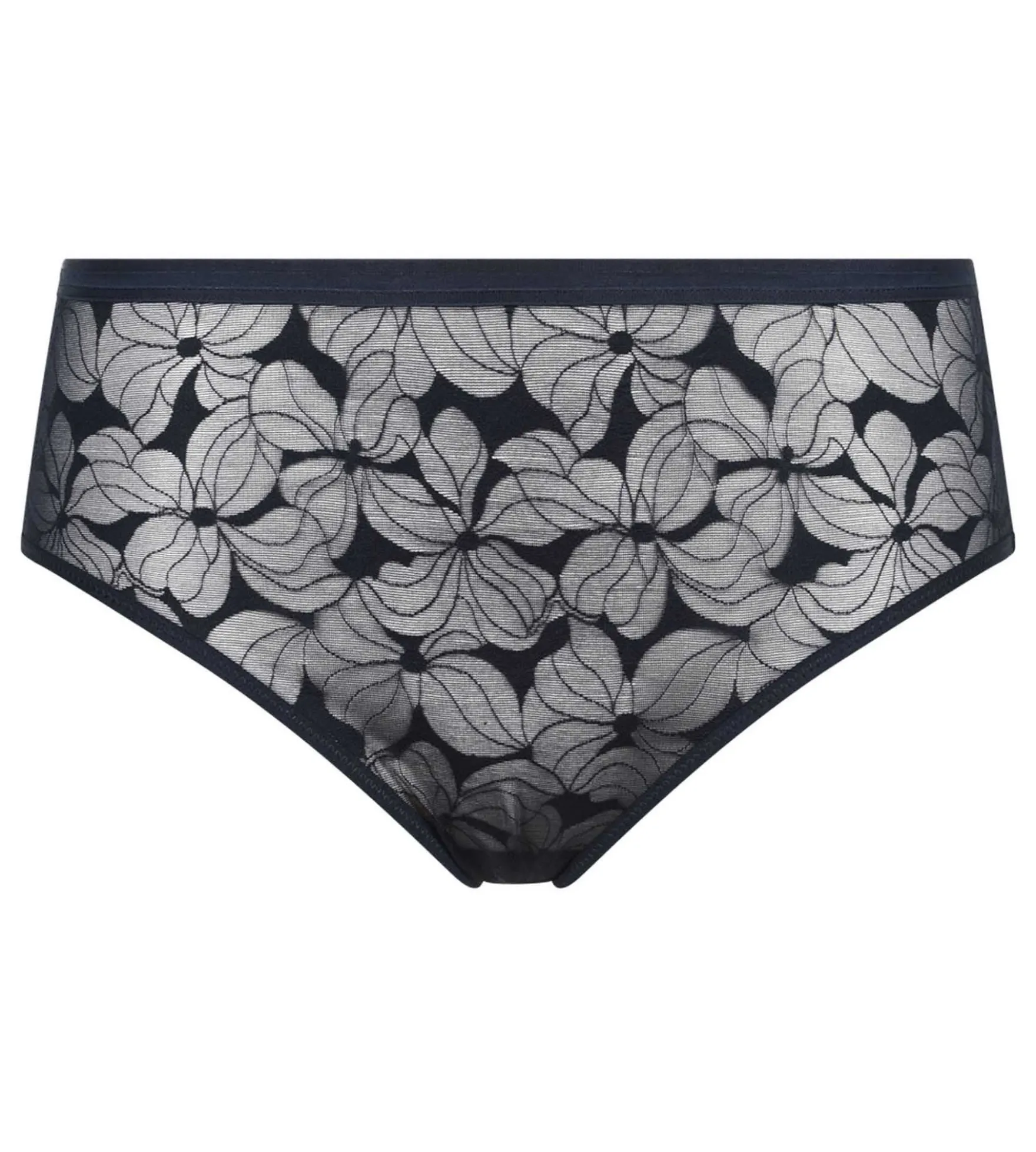 Culotte taille haute femme Bleu Dim Bloom
