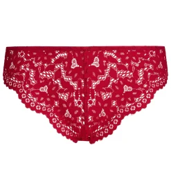 Culotte taille haute rouge Burning Eclat