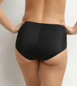 Culotte ventre plat taille haute Noire Dim Silhouette Essentiel