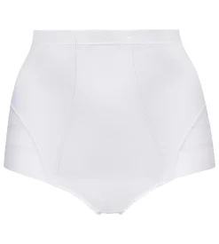 Culotte ventre plat taille haute blanche Dim Silhouette Elegance