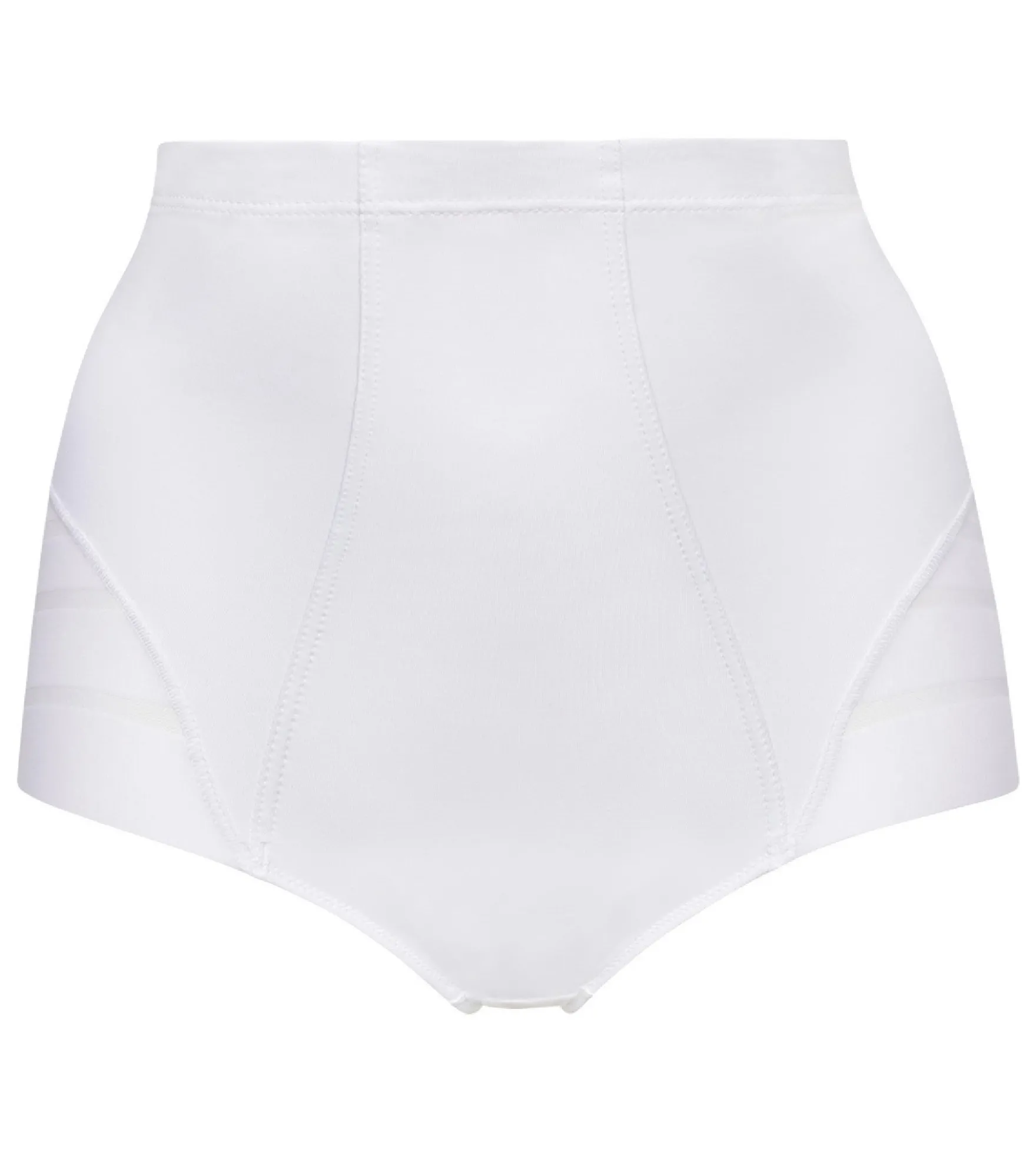 Culotte ventre plat taille haute blanche Dim Silhouette Elegance