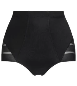Culotte ventre plat taille haute noire Dim Silhouette Elegance
