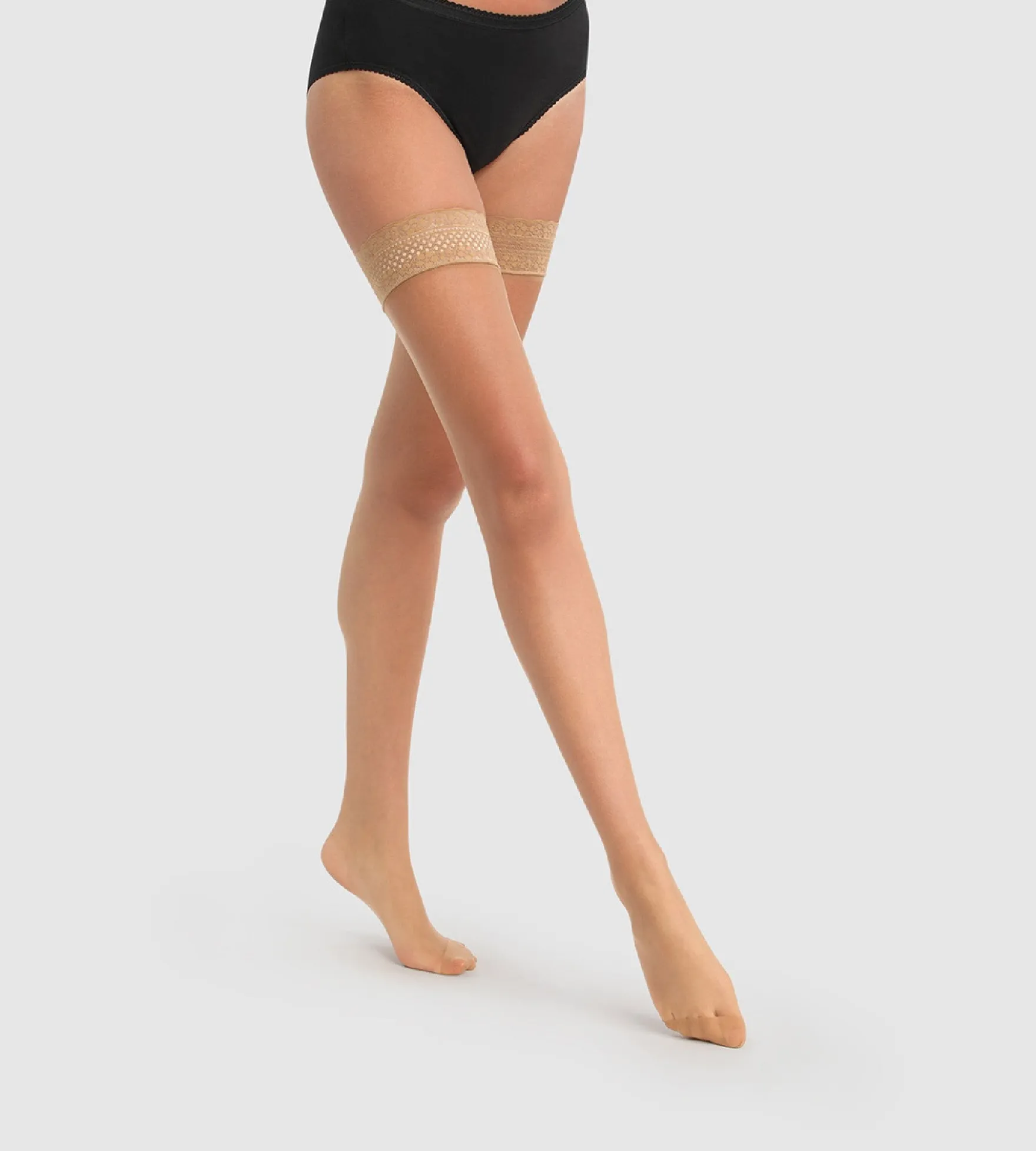 DIM Up Voile ambre Jarretière liberté 15D