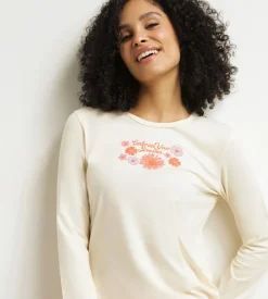 Ensemble pyjama pantalon femme Beige Don’t Disturb