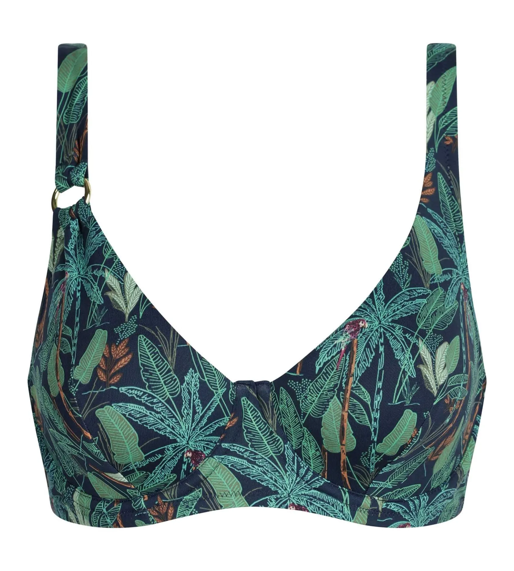Haut de maillot de bain armatures femme motif tropical Dim Swimwear