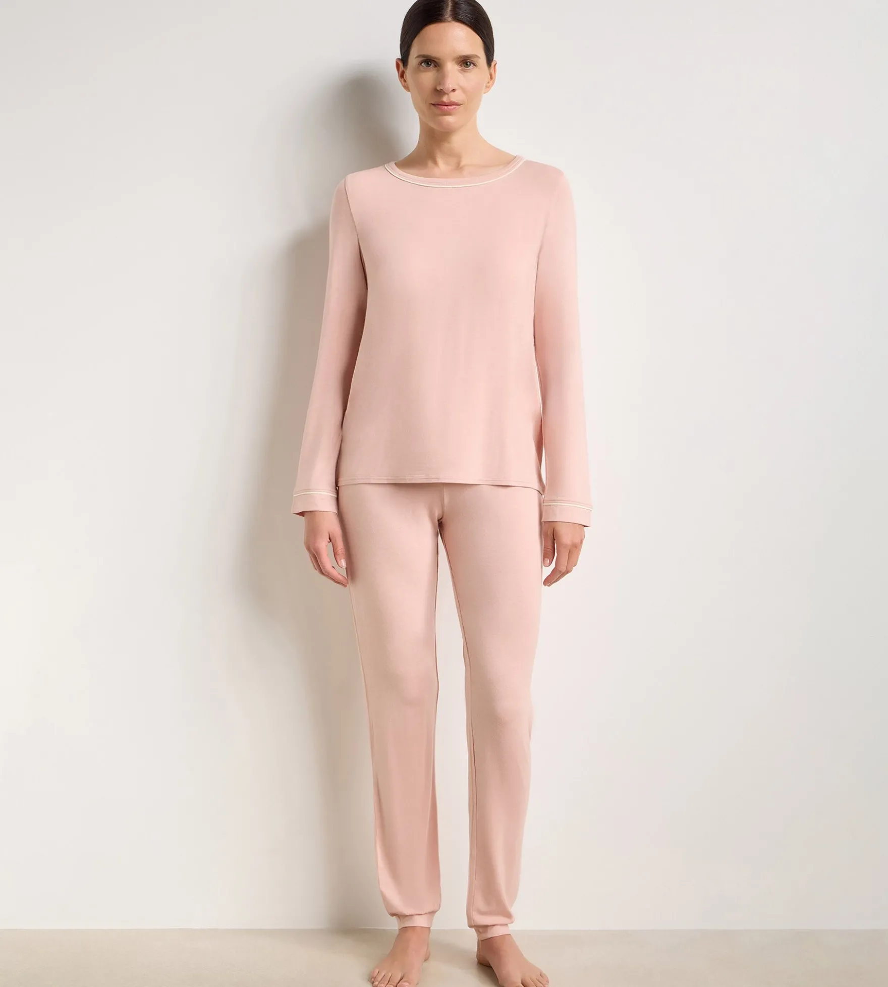 Jogging de pyjama rose poudré Soft Blush